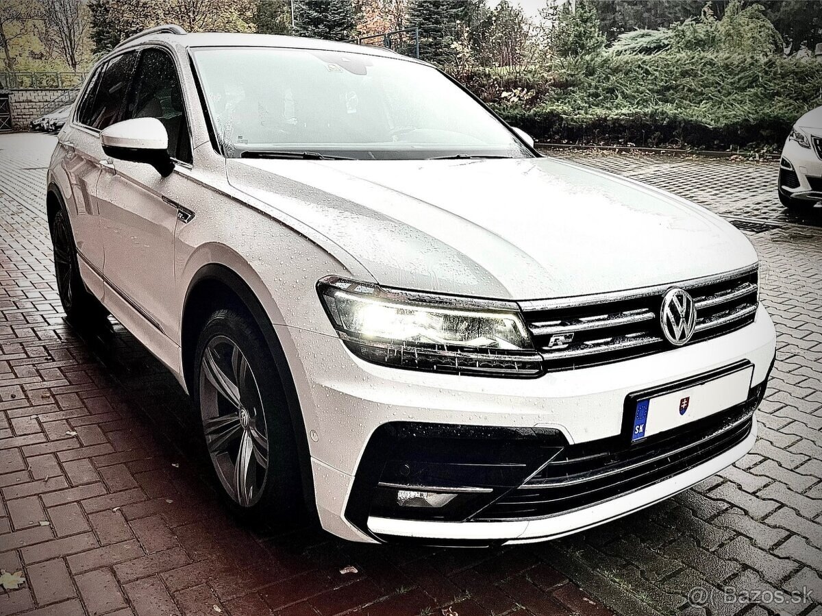 VW TIGUAN 2,0 TDi 150K, DSG 4-MOTION, R-Line, 2019, SR