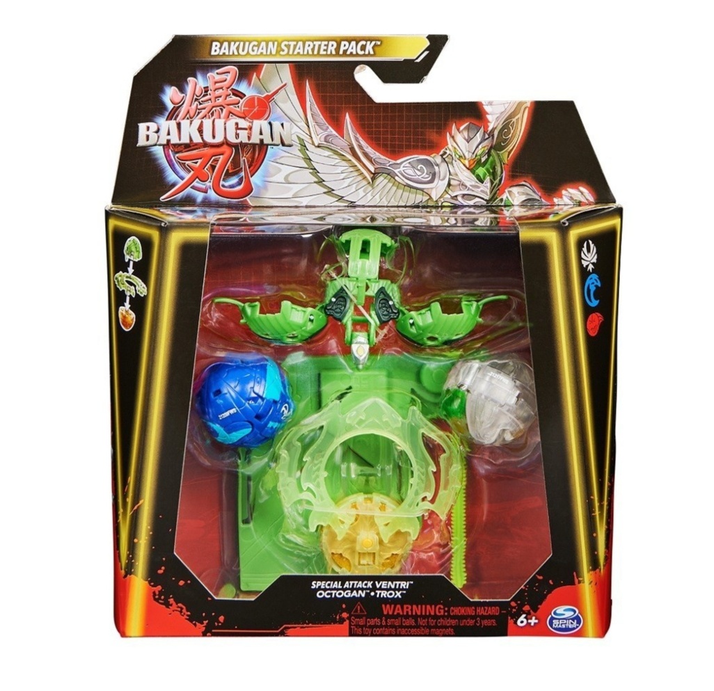 BAKUGAN 3.0 BOJOVÉ FIGÚRKY ŠTARTOVACIA SADA