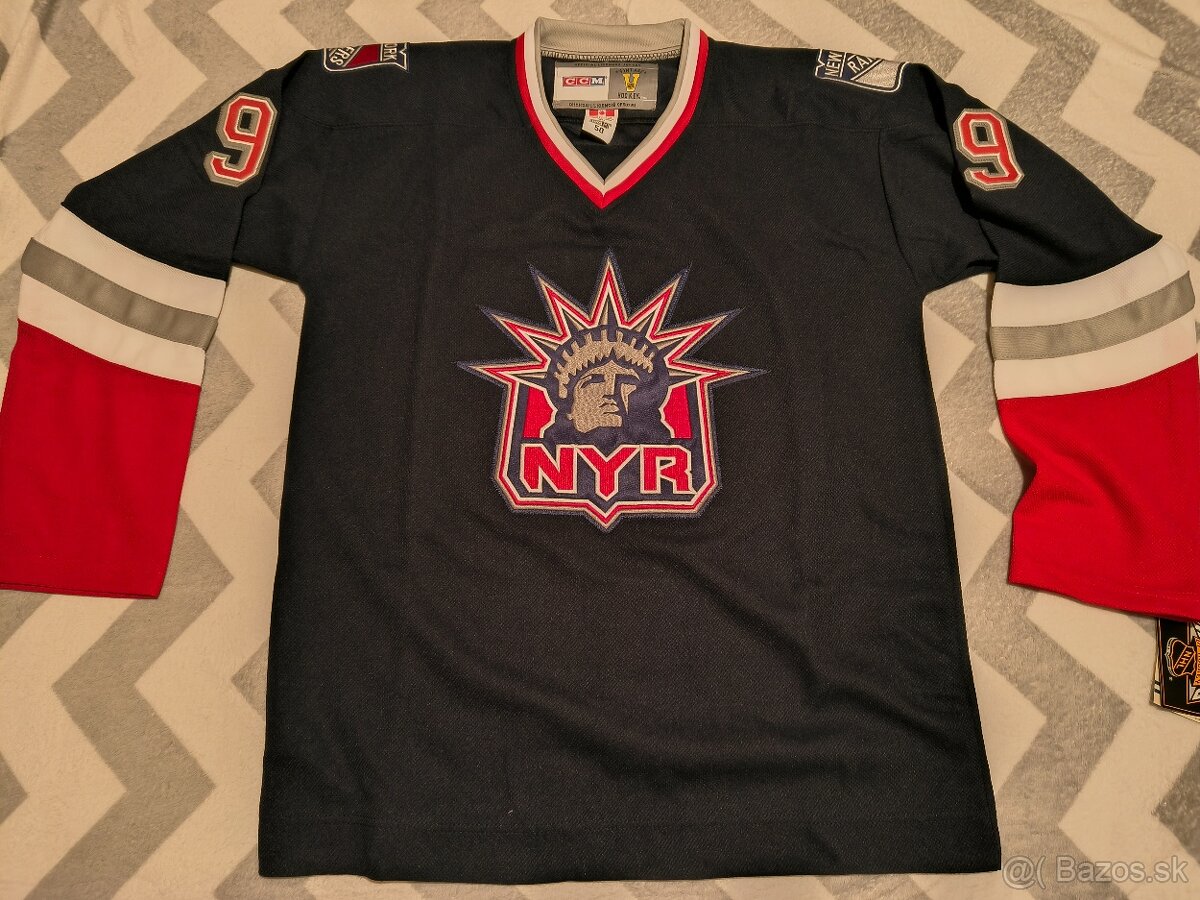 Novy Hokejovy dres Rangers Gretzky Navy L