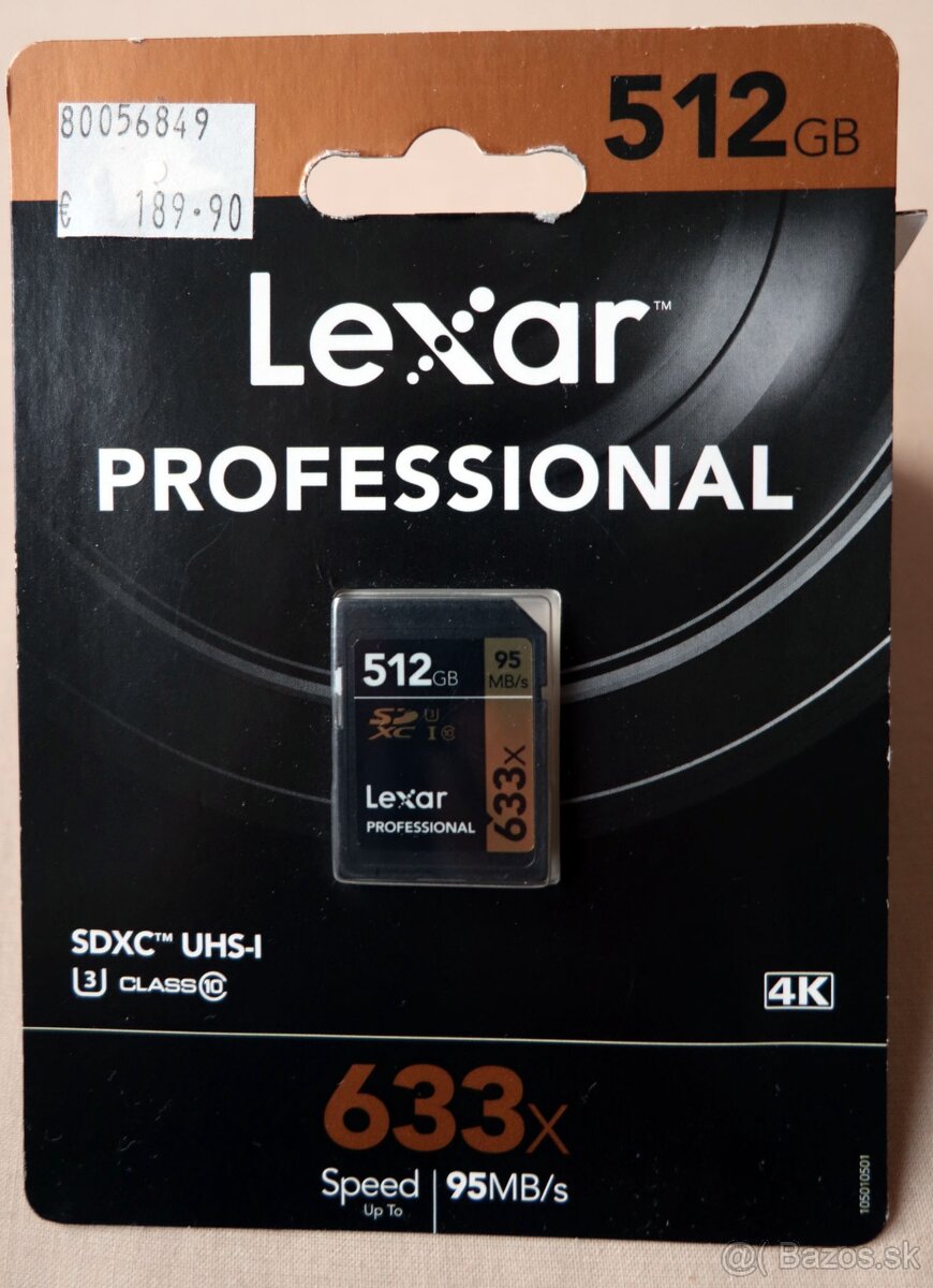 Lexar professional 512 GB