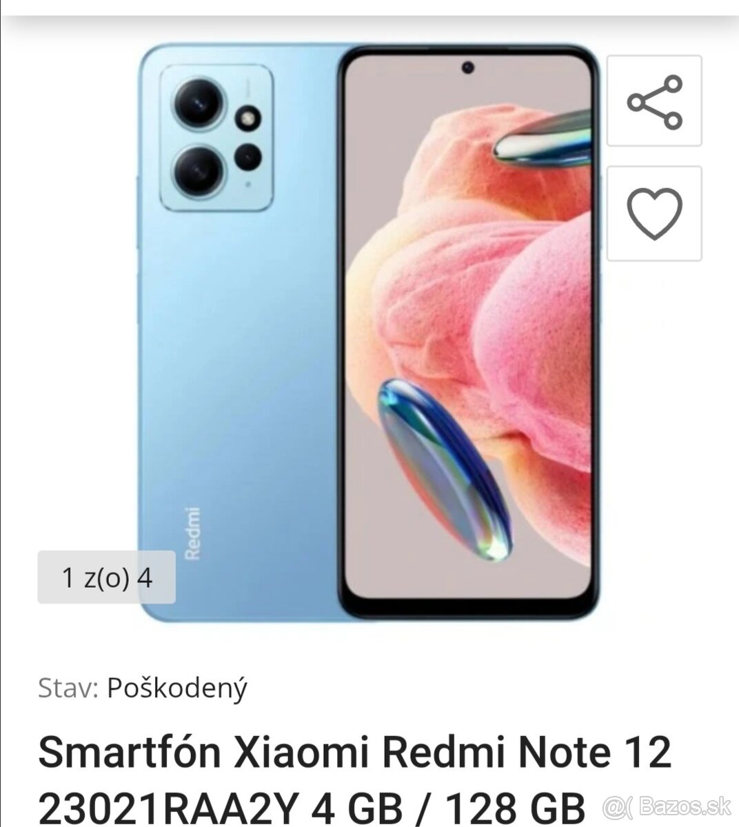 Redmi note 12 ice blue