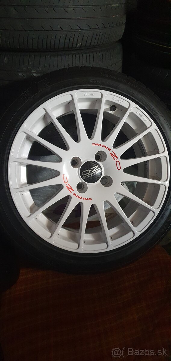 OZ Racing-ALU DISKY 4x100 r16 Biele