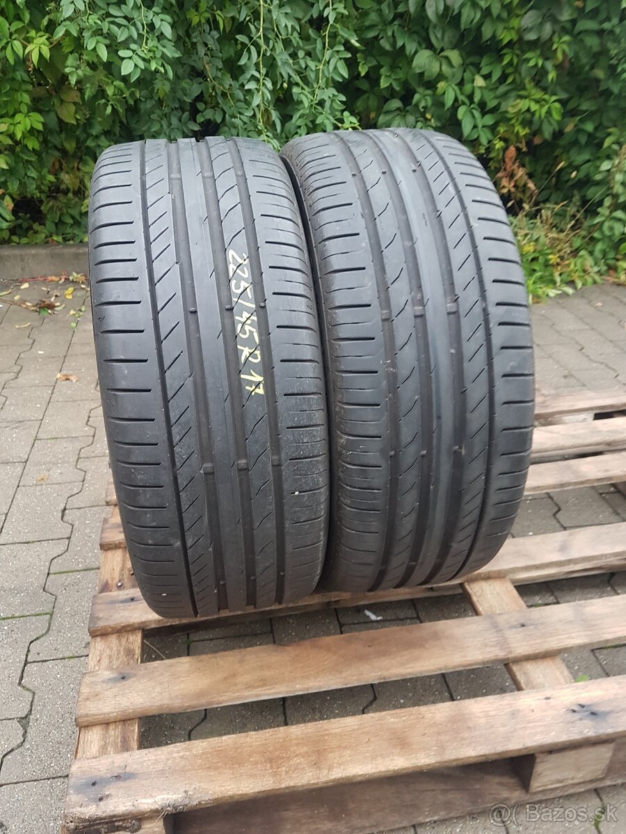 Letne 225/45R17 Continental 2ks