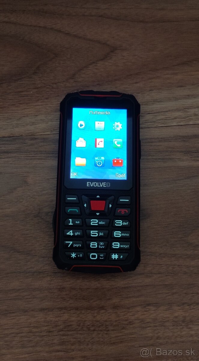 Evolveo StrongPhone Z4; 2,8“ LCD, Dual SIM, FM radio