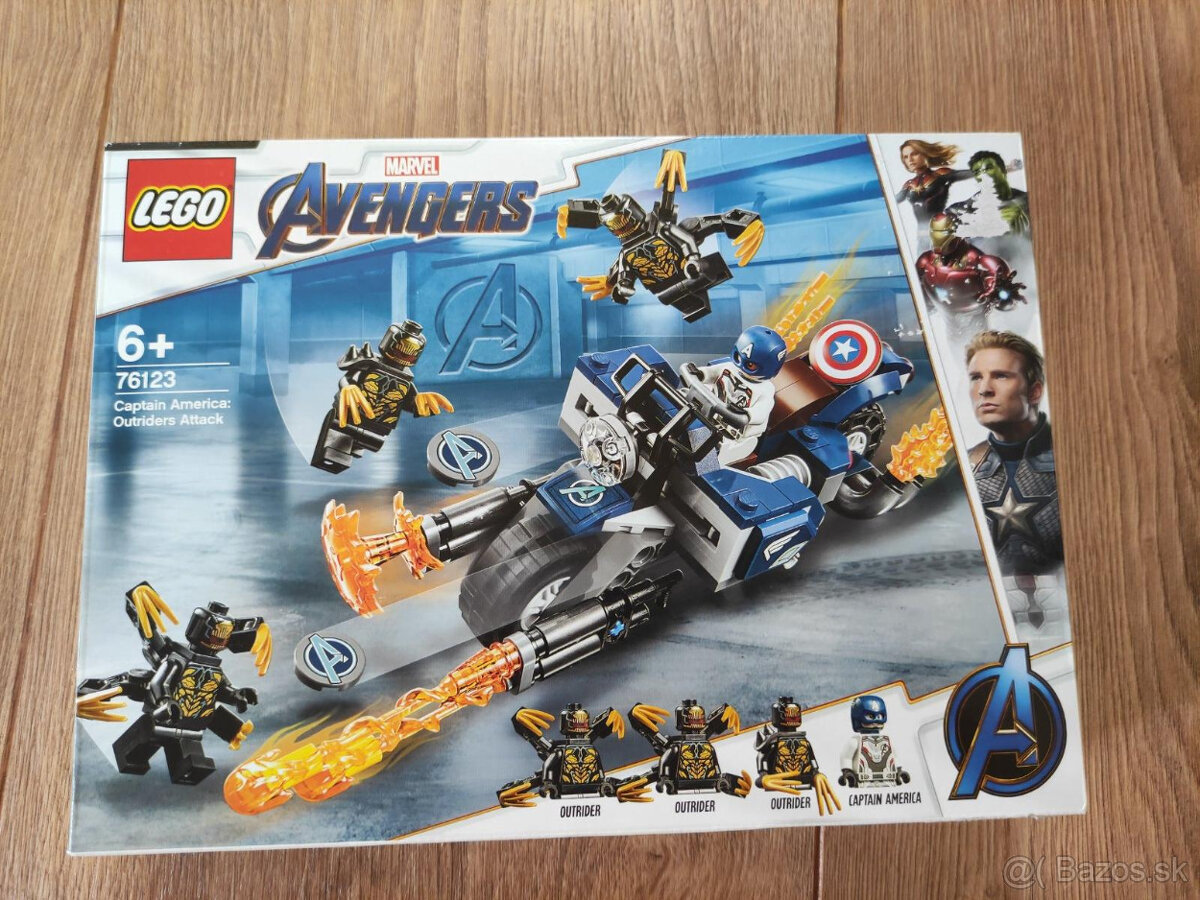 Lego Avengers Captain Amerika