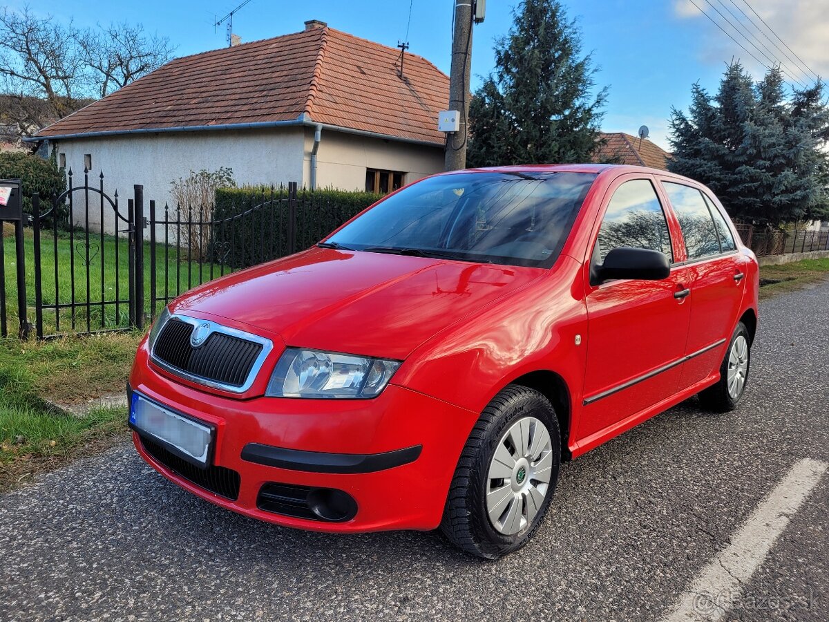 Škoda Fabia 1.2 htp  1.majitel