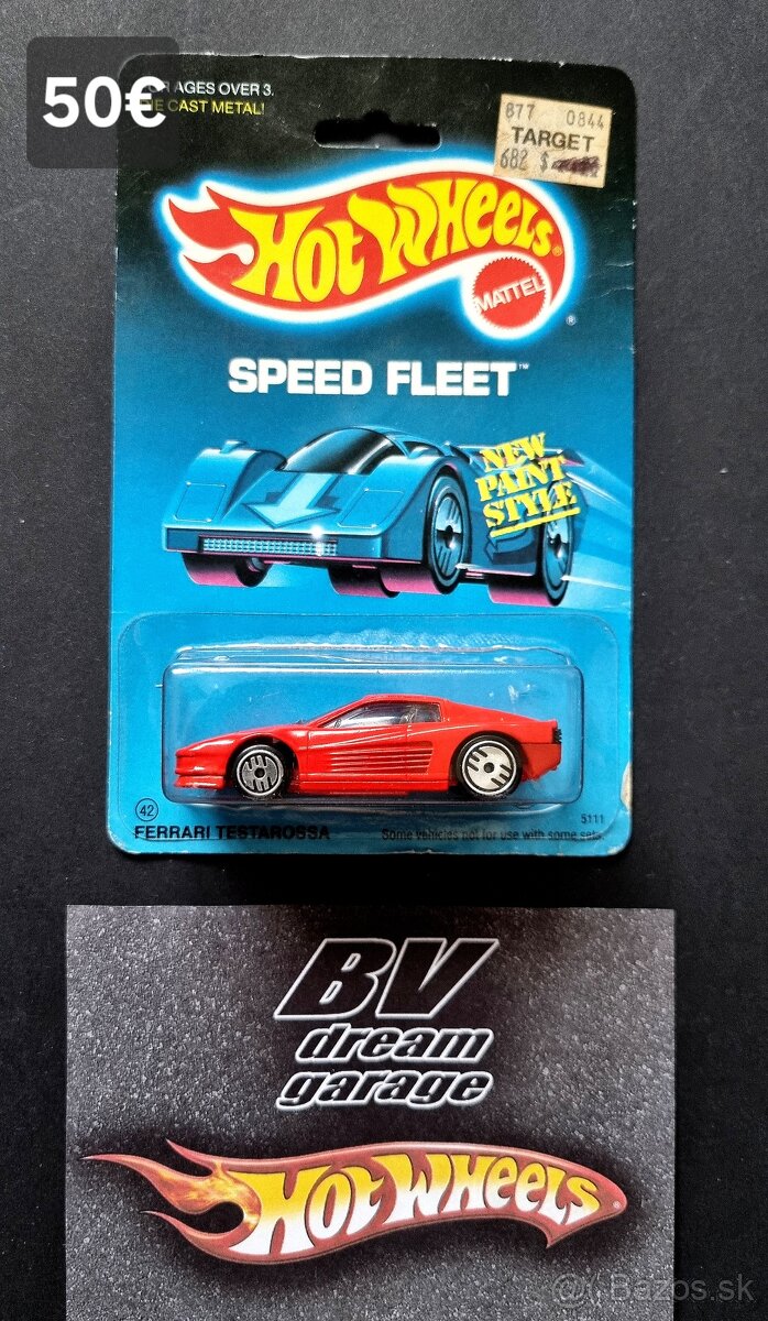 hot wheels ferrari testarosa 1986