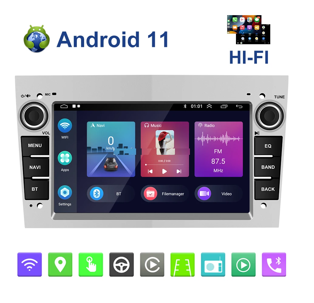 Android Radio Opel Corsa d Combo Meriva Zafira Signum