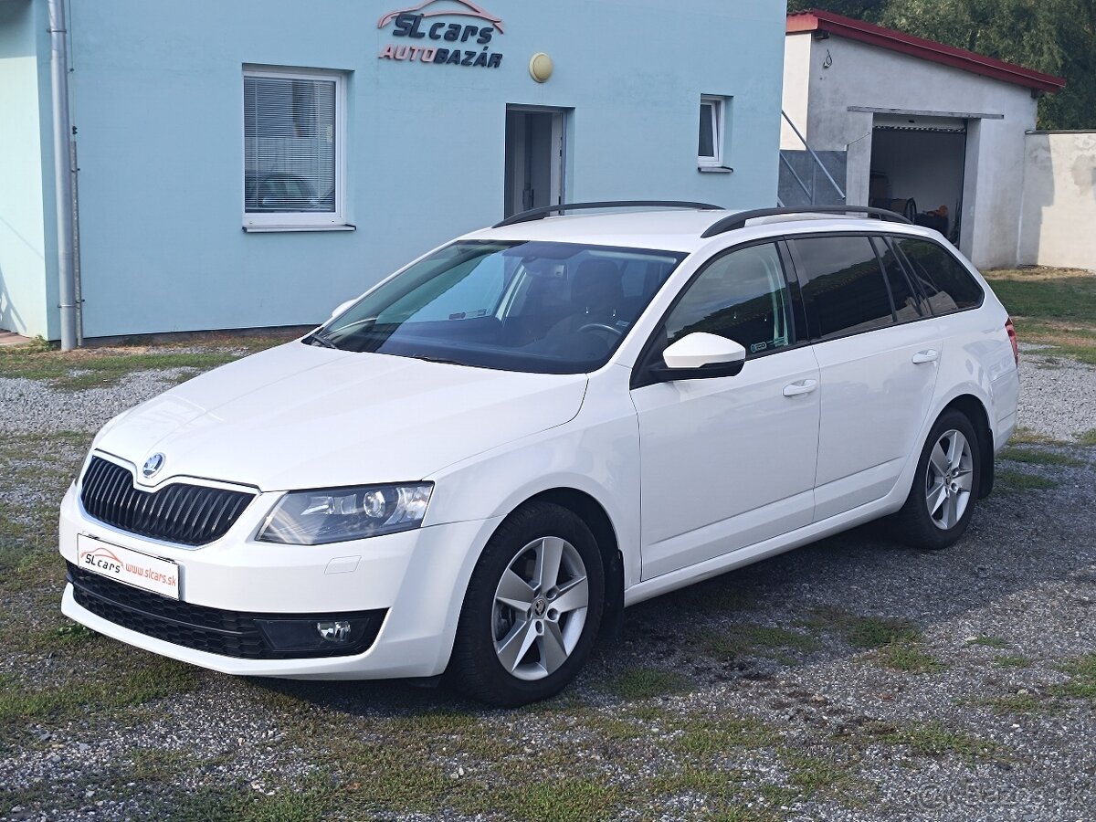 Škoda Octavia combi 1,4i CNG Ambition, r.v. 9/2014, 6°manuál