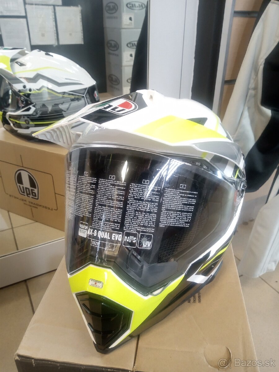 Prilba AGV AX-8 Dual vel. L nová