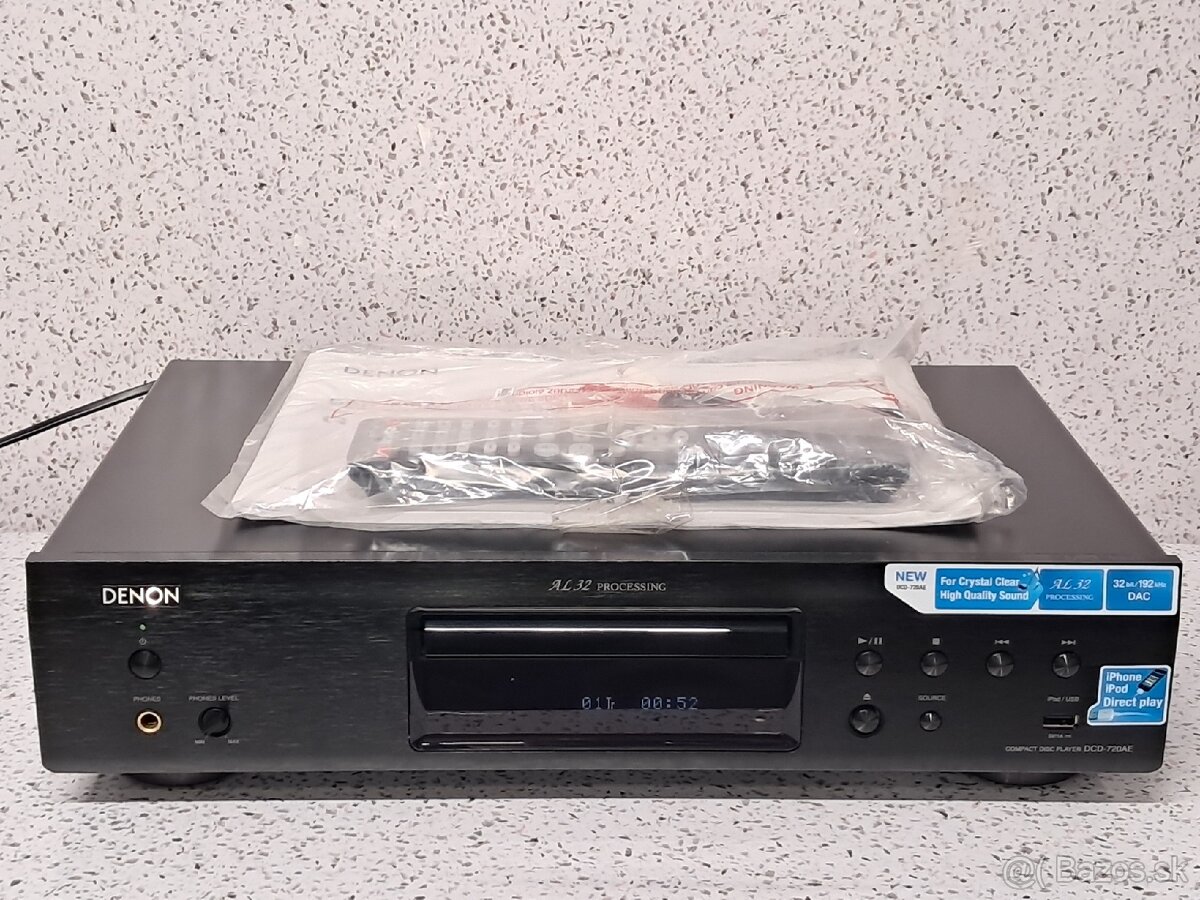 Compact Disc PLAYER / DENON DCD-720AE + DO + MANUAL + SYNCH