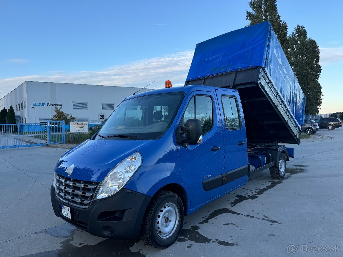 RENAULT MASTER 2.3 DCI SKLÁPAČ do 3,5 t možná výmena