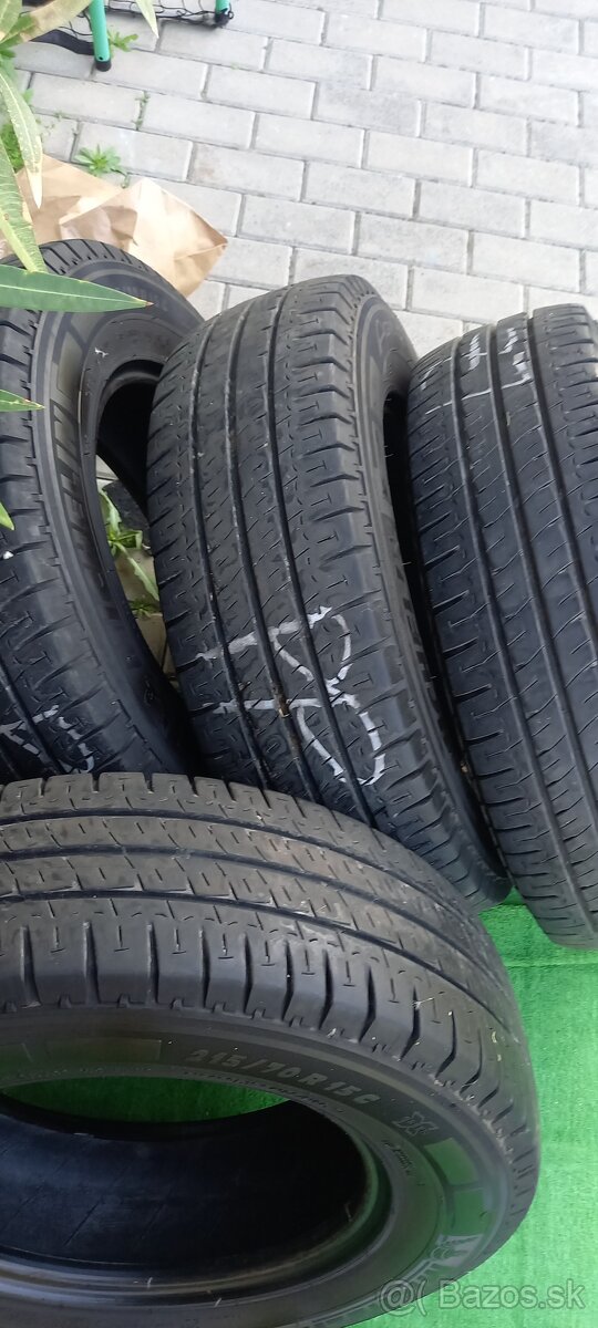 Letné pneumatiky 215/70R15C