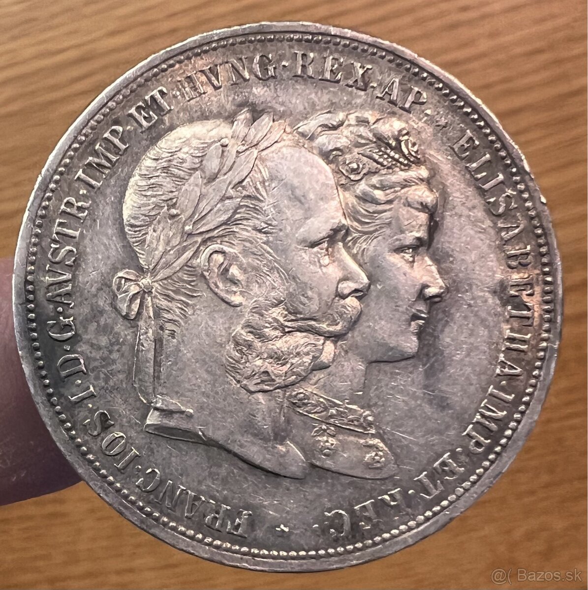 Predám 2 Florin 1879 - Výročie striebornej svadby