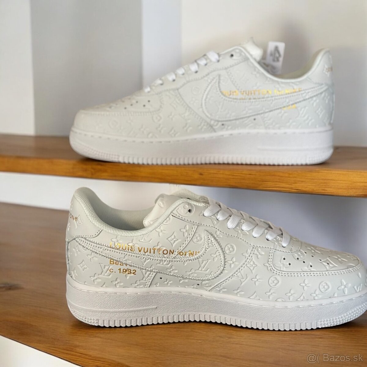 Louis Vuitton Nike Air Force 1 Low By Virgil Abloh White