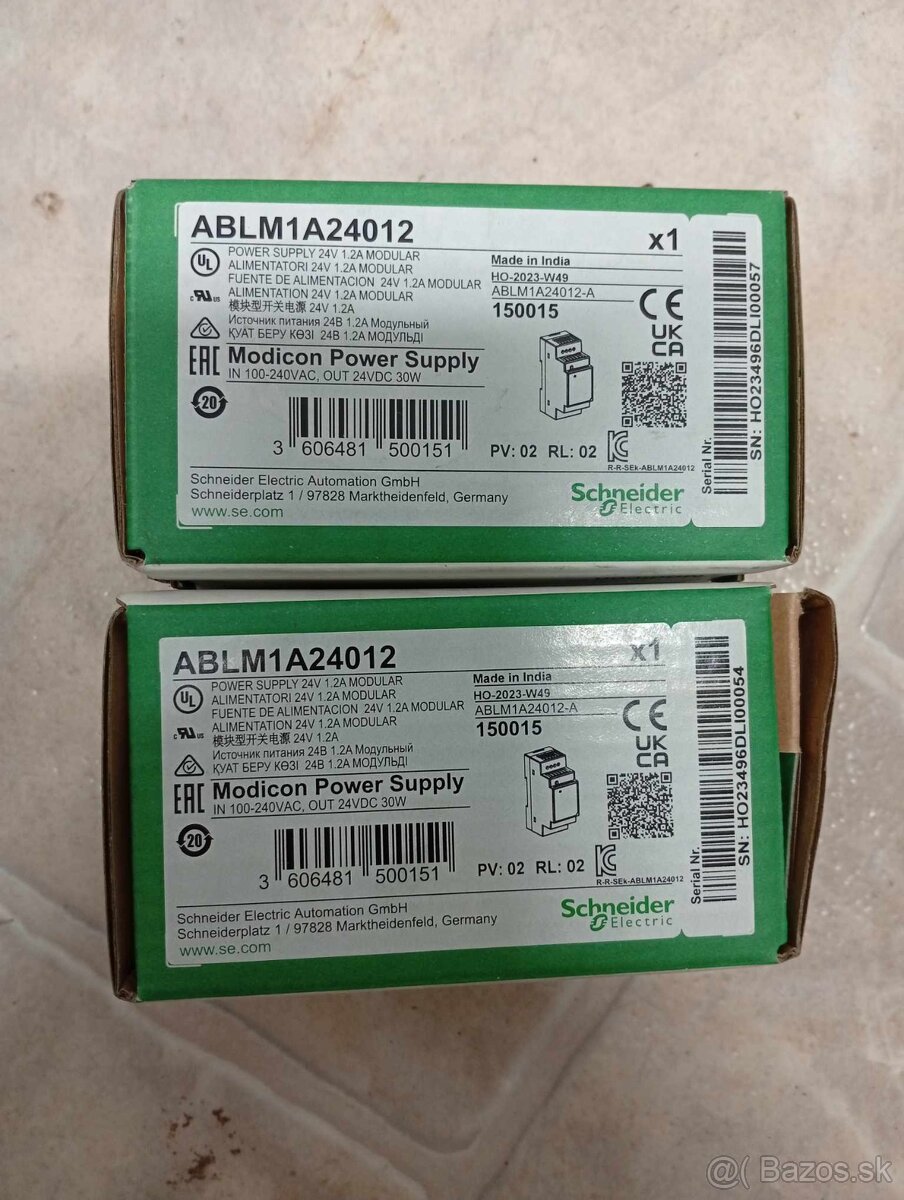 Zdroj napájací ABLM1A24012 30W 24V 1,2A IP20