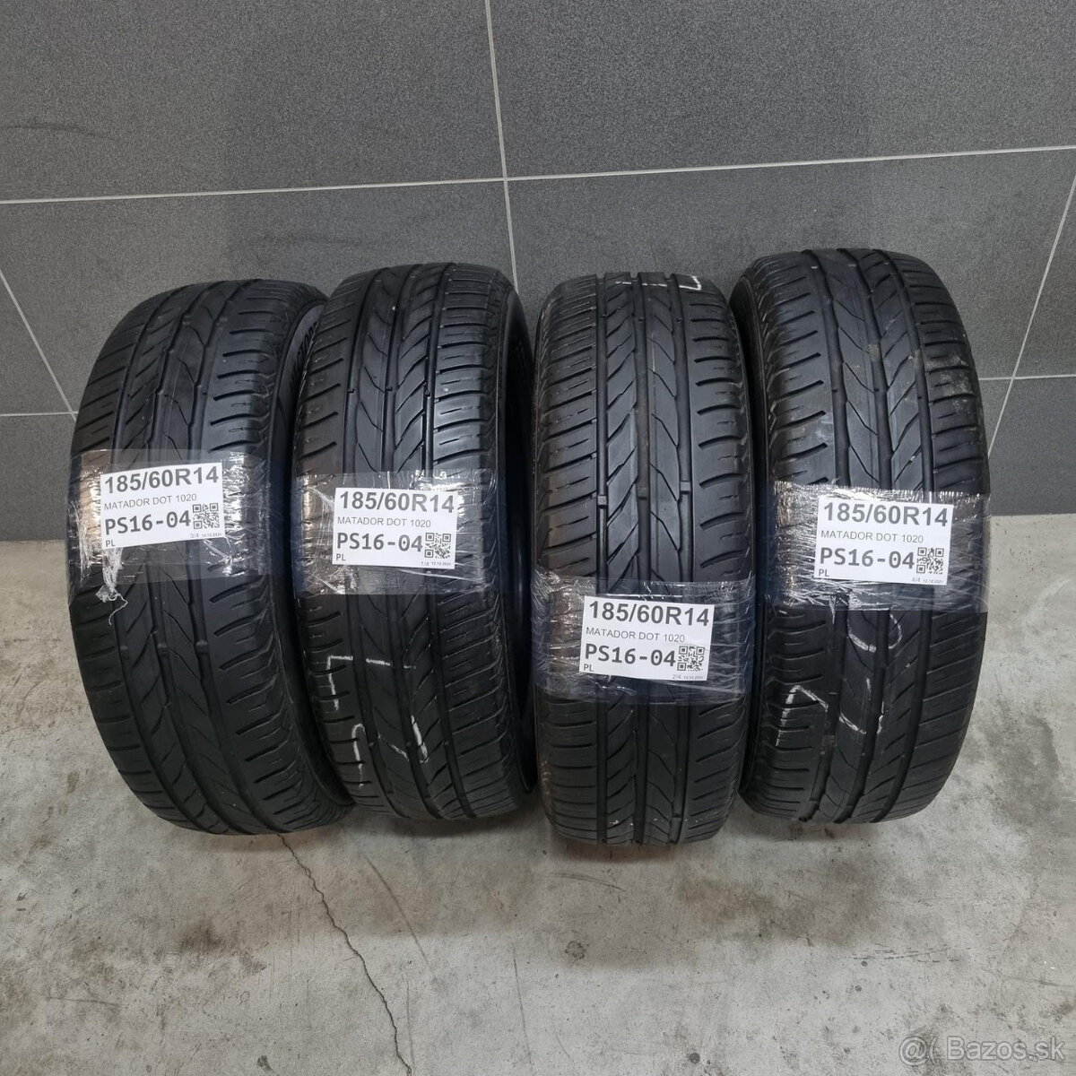 Letné pneumatiky 185/60 R14 MATADOR DOT1020