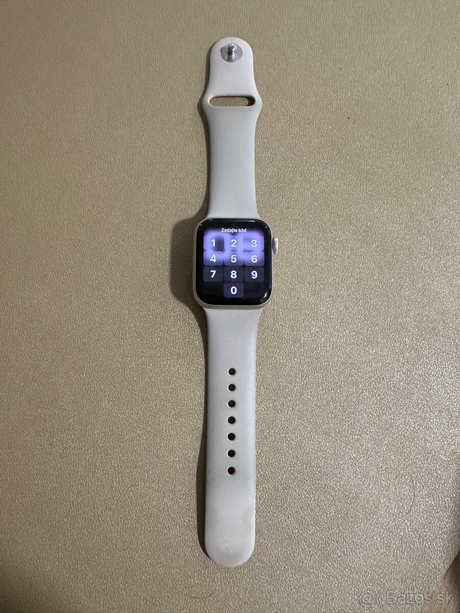 APPLE WATCH SE 2.gen GPS 40 MM HVIEZDNE BIELY HLINÍK S/M