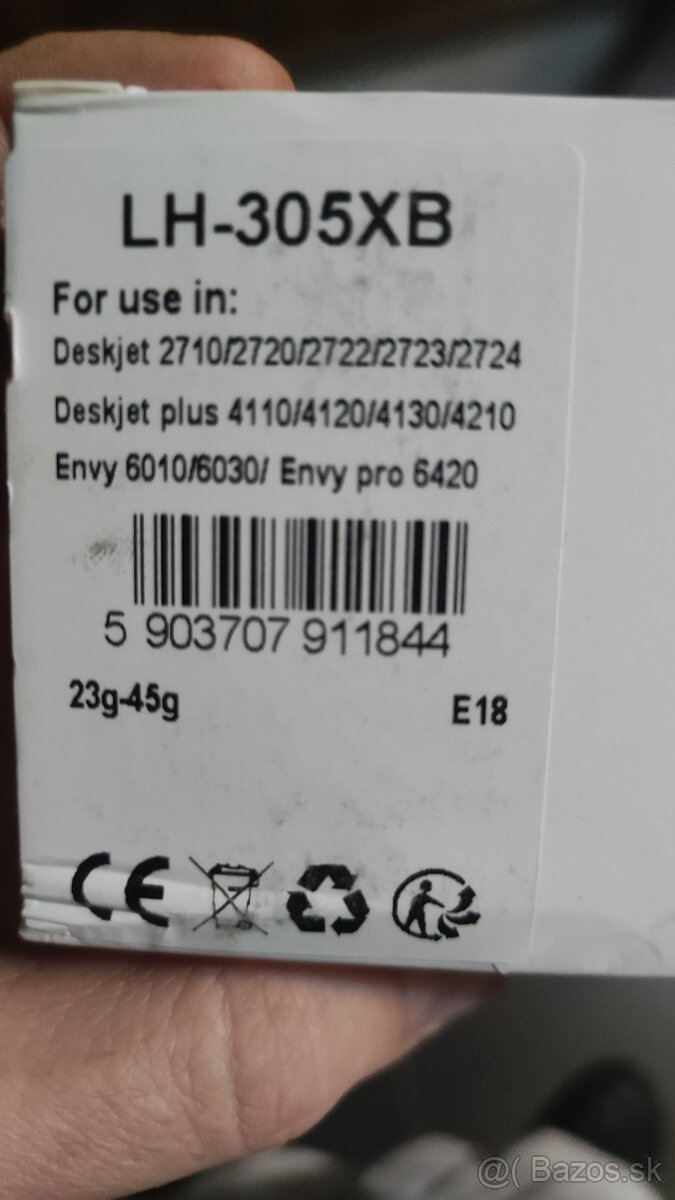 napln 305xl 18ml do hp 2710 a ine