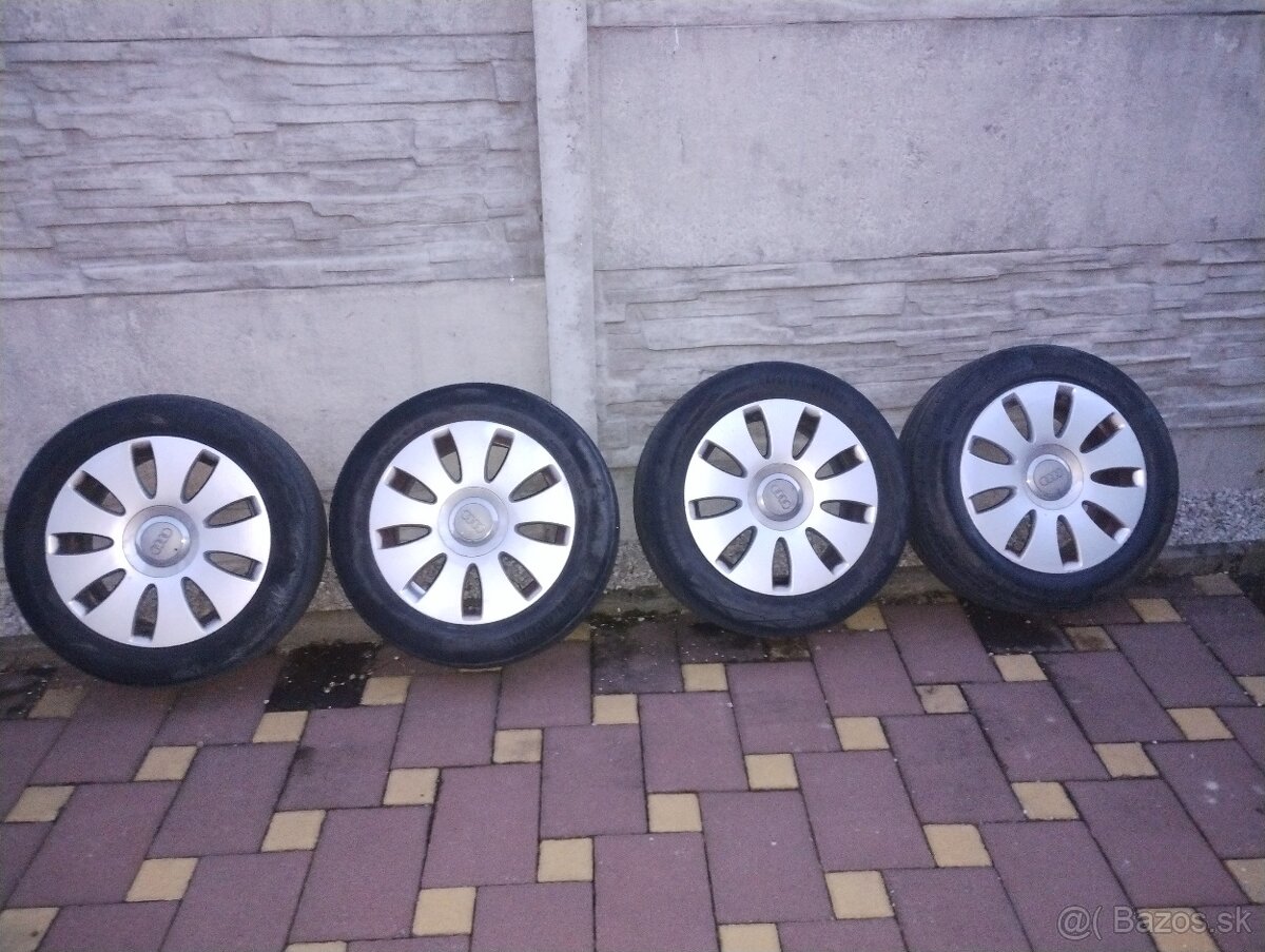 Elektróny 5x112R16, škoda,vw, audi