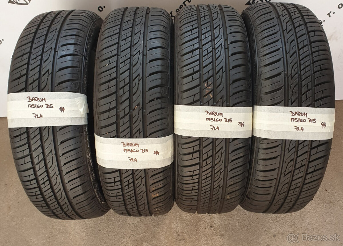 Letné pneumatiky 175/60 R15 BARUM