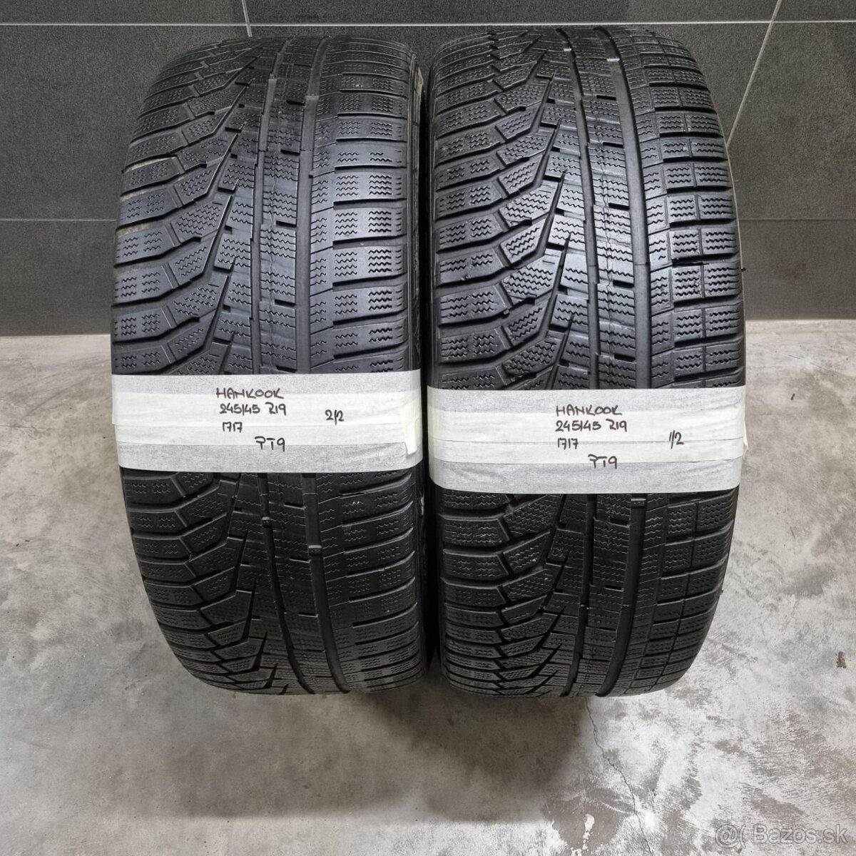 Zimné pneumatiky 245/45 R19 HANKOOK DOT1717