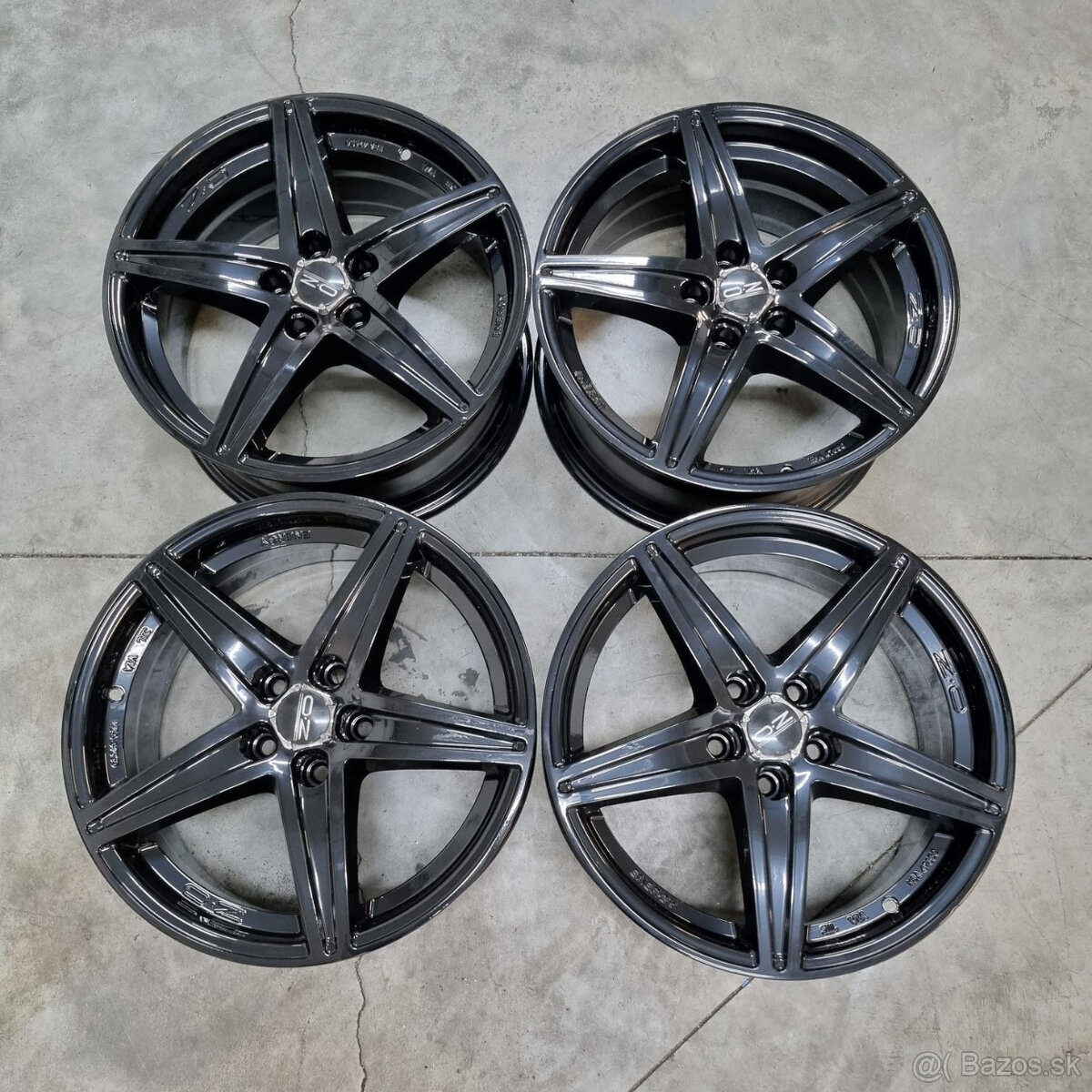 Hliníkové OZ Racing disky 5x108 R17 ET38