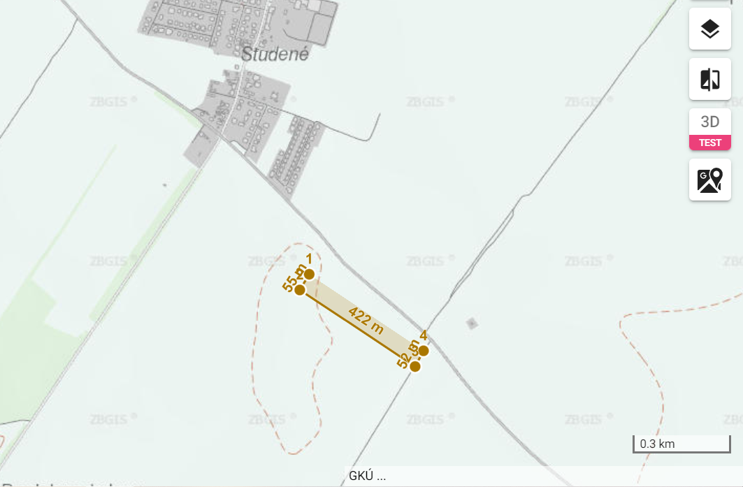 Pozemok 22.548 m2 s prístupom - Most p. BA - Studené | JKV R