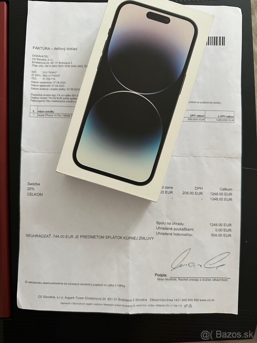 Apple Iphone 14 PRO 128 GB, záruka 1 rok, Vianočný dar