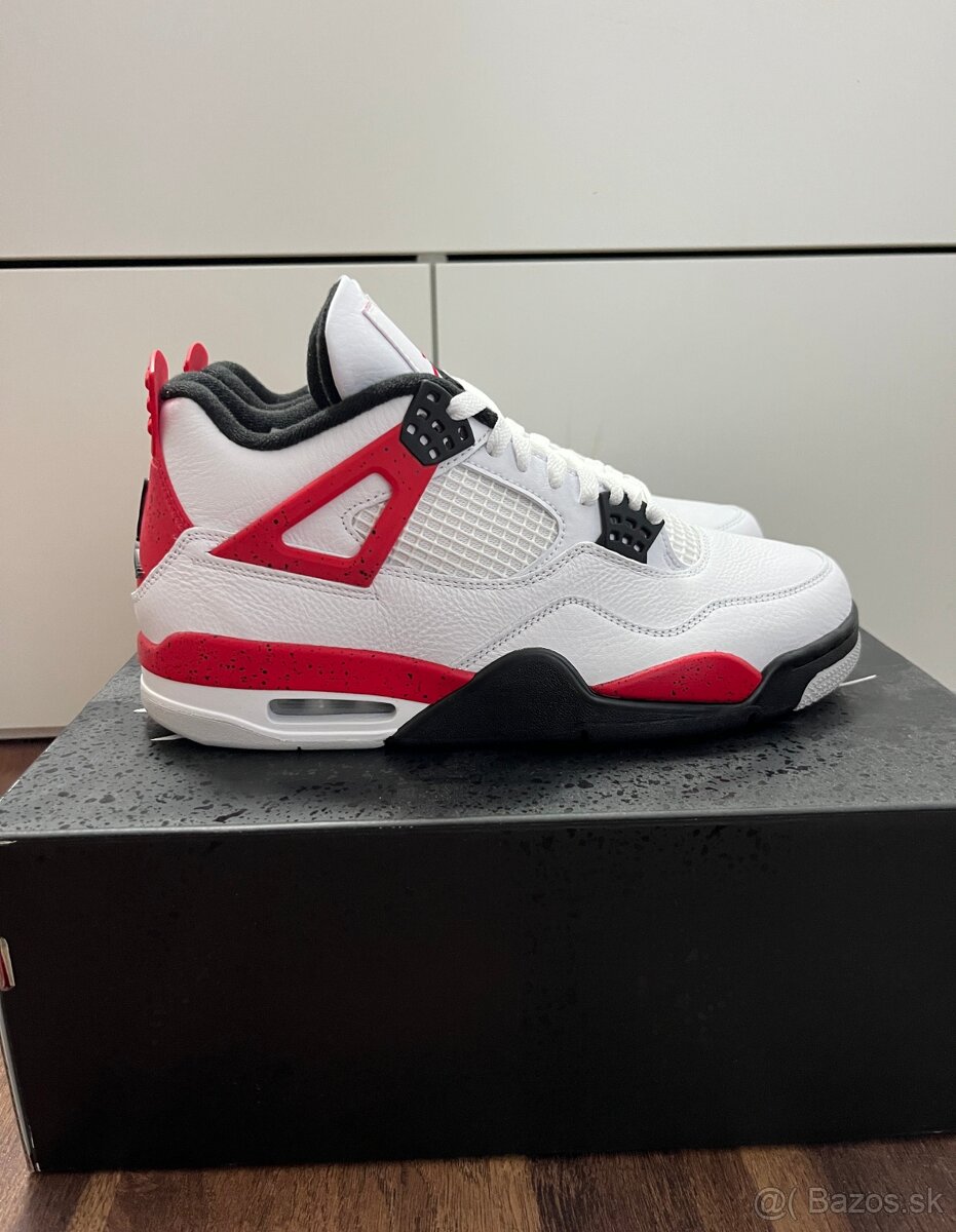 Jordan 4 red cement