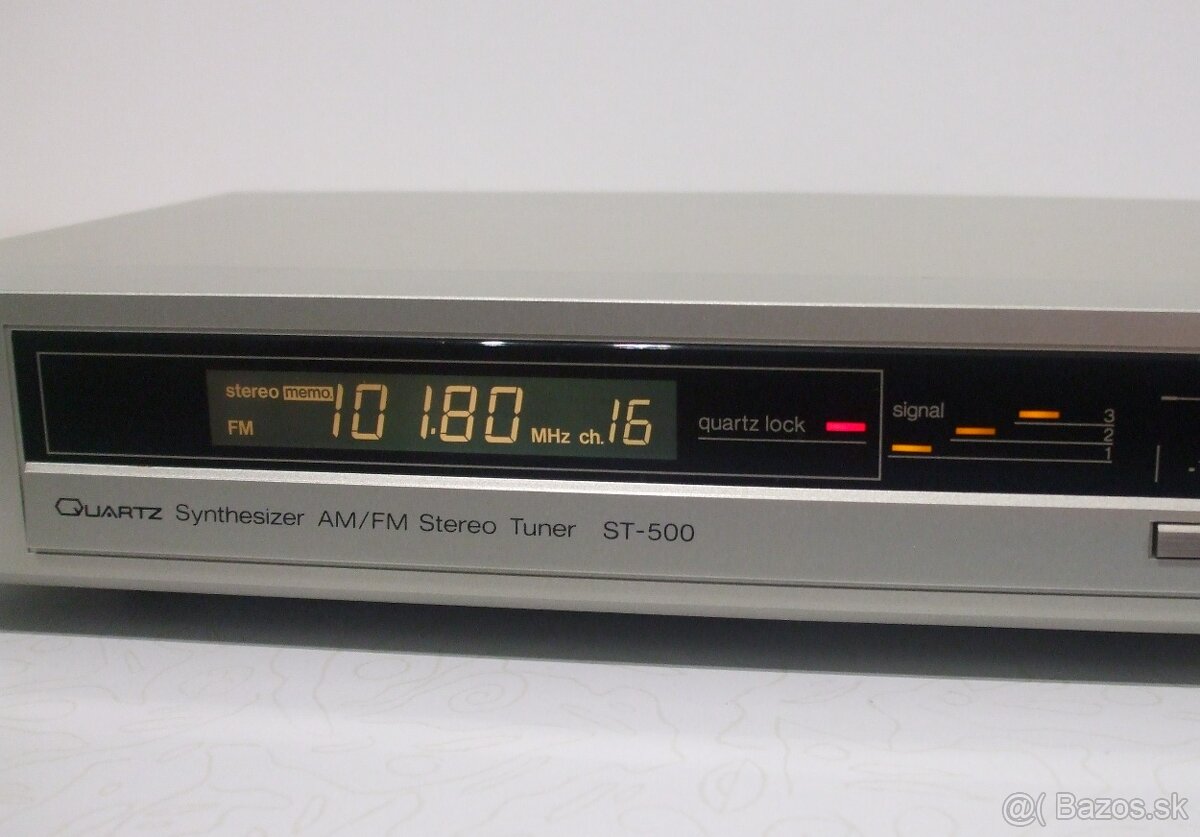 Tuner TECHNICS ST-500 strieborny = vyroba Japan