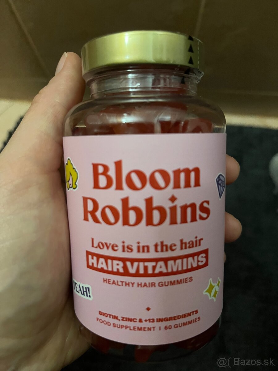 Gumiky Bloom Robbins na rast vlasov