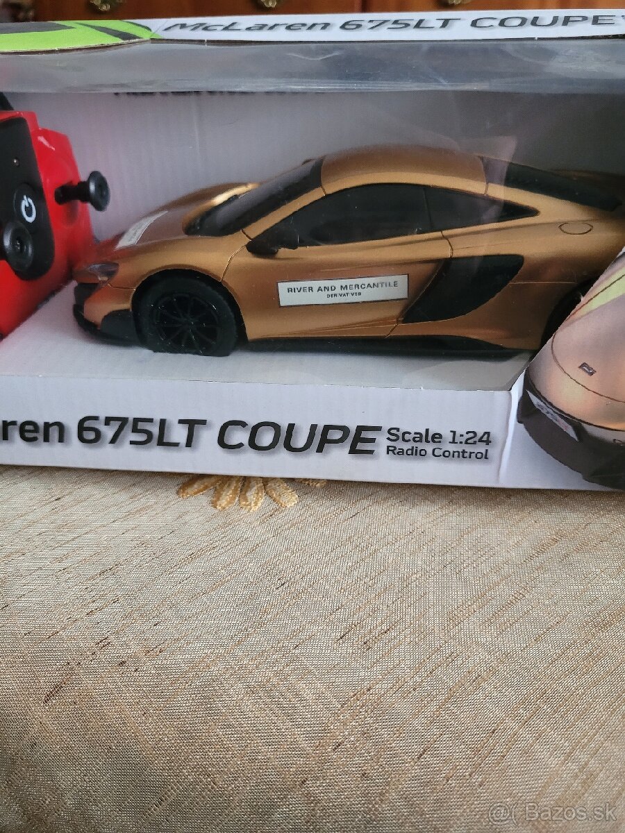 Model McLaren na dialkové obládanie