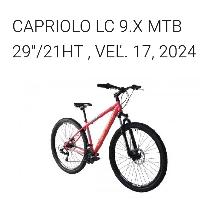 Capriolo LC.9X MTB 29"/21HT veĽ.17