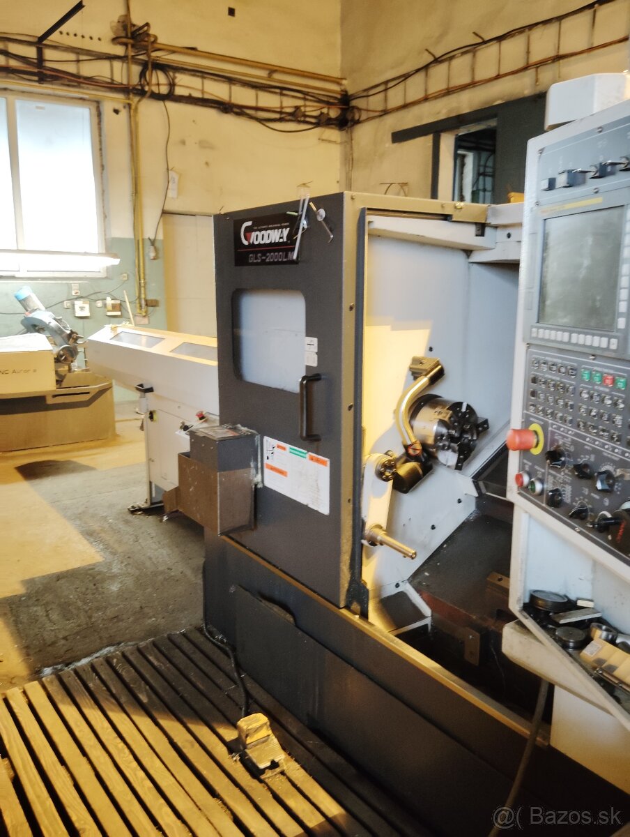 CNC Horizontální revolverový soustruh GOODWAY GLS 2000 LM s