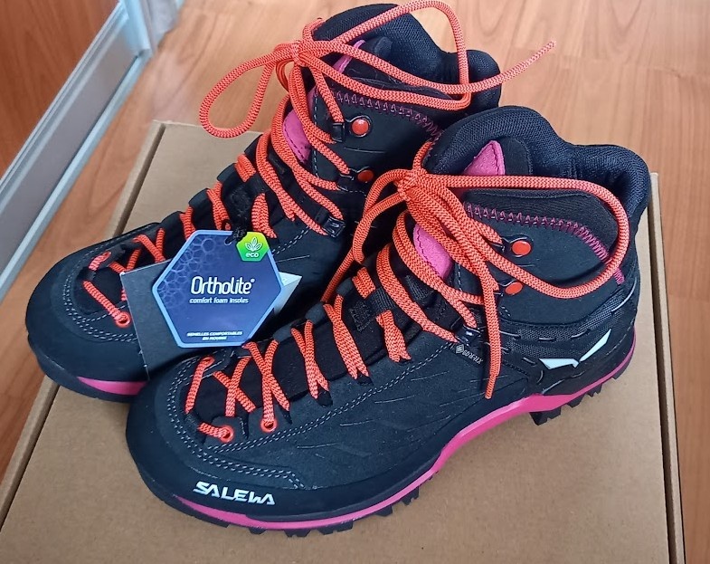 Salewa MTN Trainer Mid GTX - 36 EU, ružovo čierne