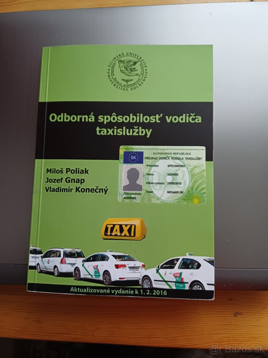 Odborná spôsobilosť vodiča taxislužby