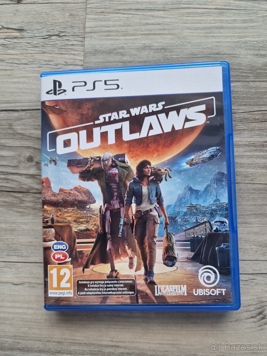 Predám hru na PS5 Star Wars Outlaws