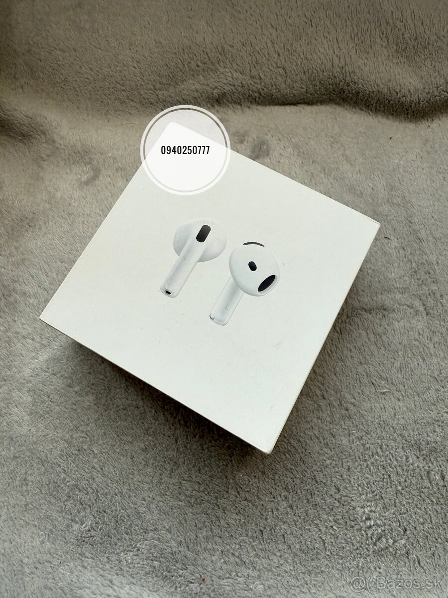 ☘️ Apple AirPods 4 ☝️ORIGINÁL - ROZBALENÉ