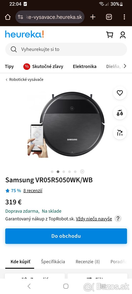 Samsung robot vysávač