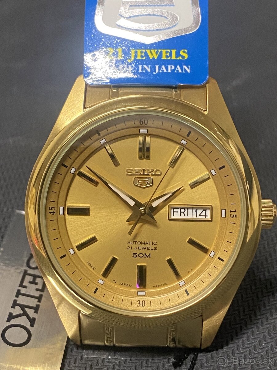 Seiko 5 Gold Automatic