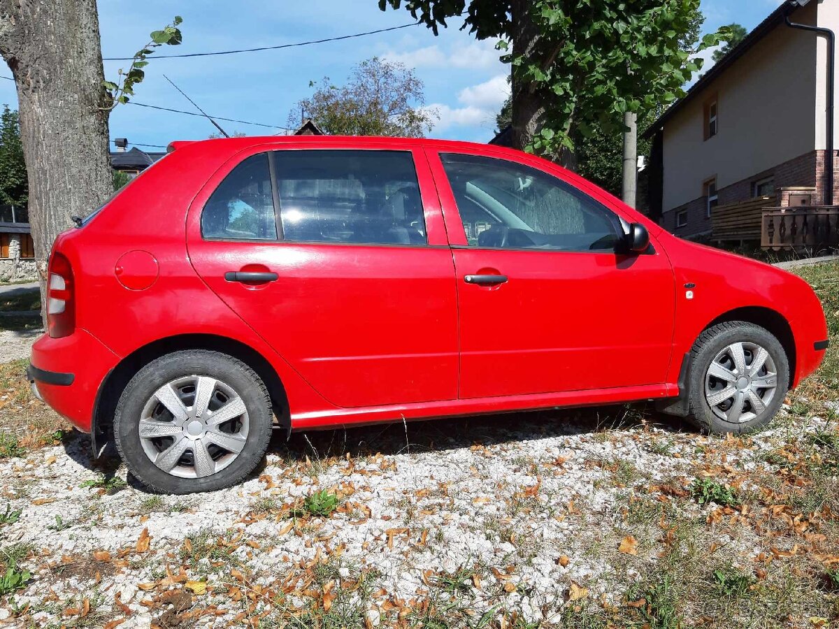 Fabia 1.4 MPi, 44kW, rok 2001