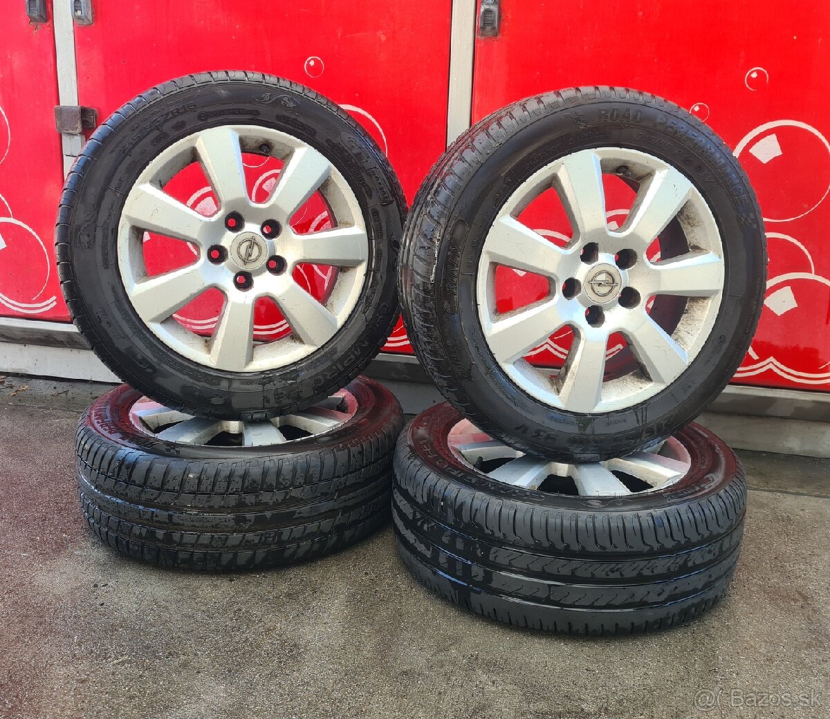 Letní Kola 5x110 Astra Vectra Zafira Signum 215/55R16