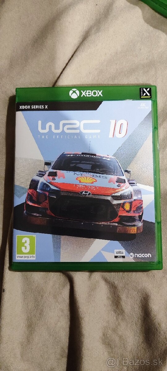 Predám hru WRC 10 na Xbox Series X