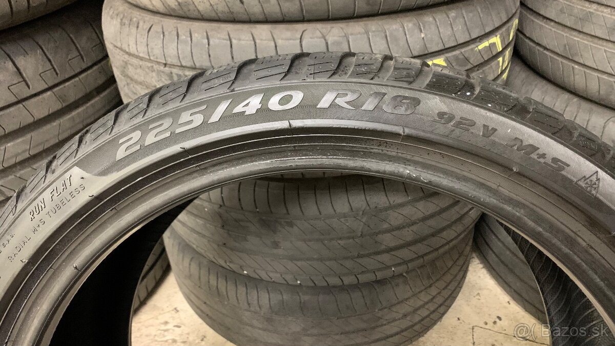 225/40R18 Pirelli zimne RunFlat