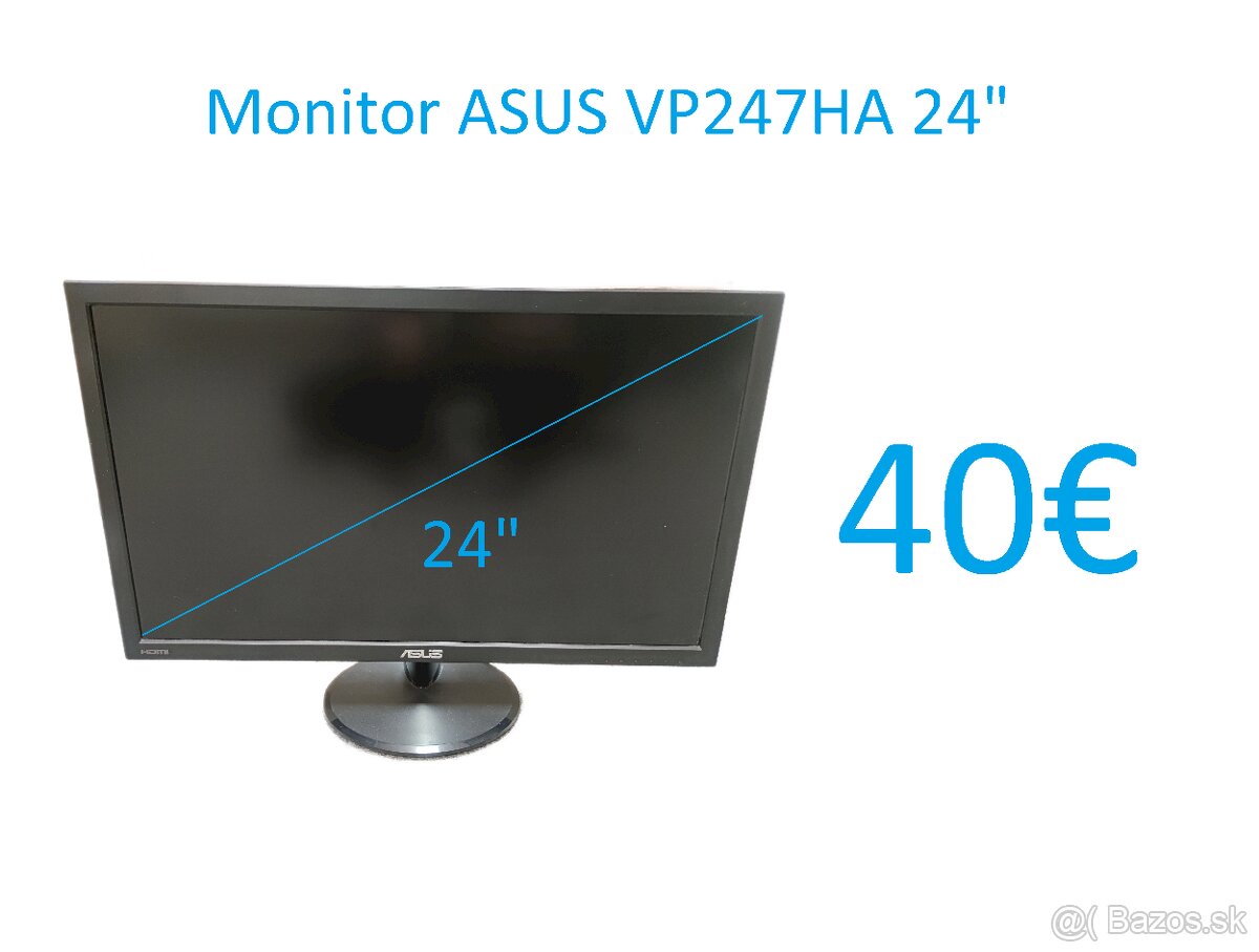 ASUS VP247HA 24'' Full HD (1920 x 1080 px) monitor