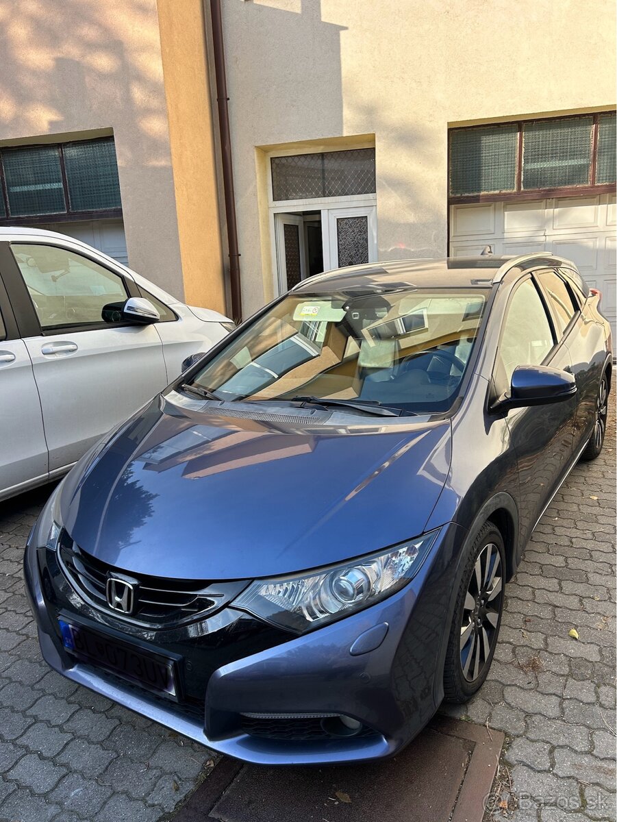 Honda Civic Tourer 1.6 i-DTEC s dobrou výbavou