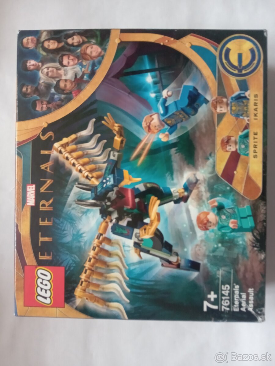 LEGO Marvel 76145 NOVÉ  Letecký útok Eternalov