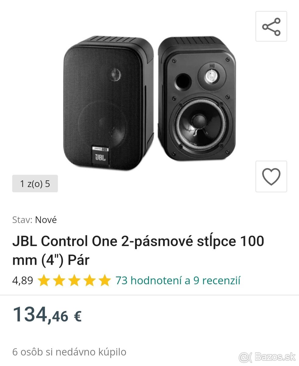 JBL Control one