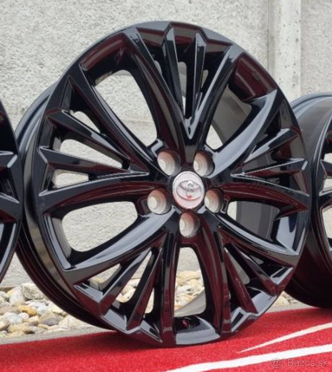 disky toyota yaris gr sport r17 , 5x100 , čierne